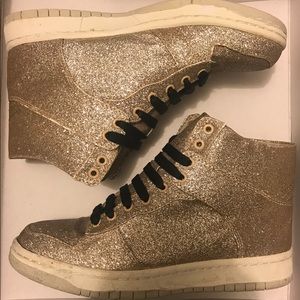 Steve Madden glitter hightop